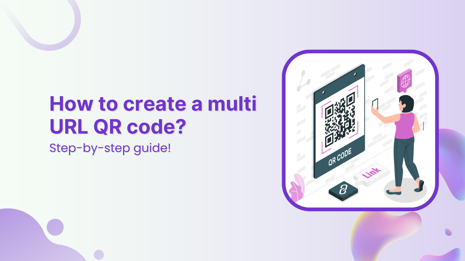 How to create a multi URL QR code?
