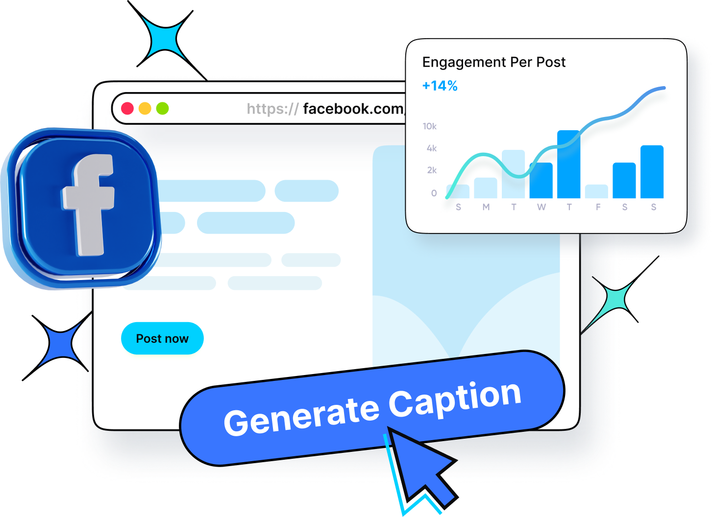 ai Facebook post generator